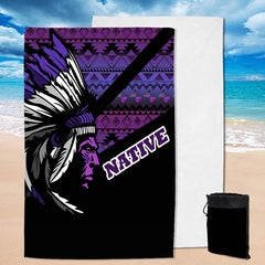 Powwow StorePBT0042  Pattern Native  Pool Beach Towel