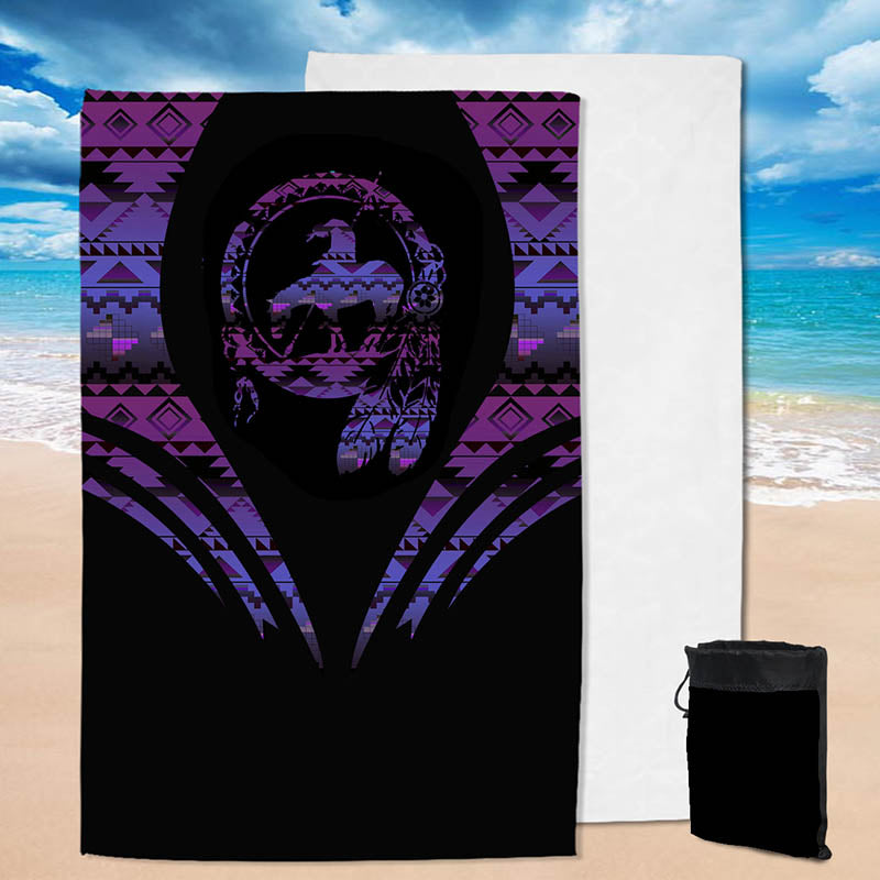 Powwow StorePBT0045  Pattern Native  Pool Beach Towel