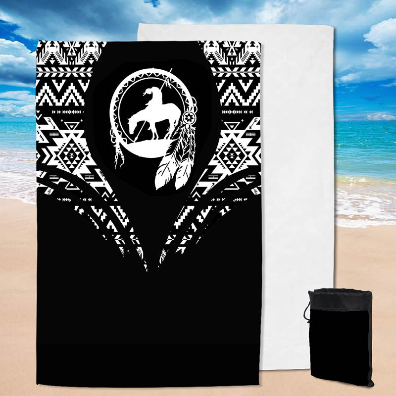 Powwow StorePBT0048  Pattern Native  Pool Beach Towel