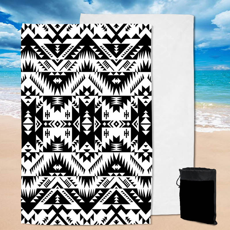 Powwow StorePBT0058 Pattern Native  Pool Beach Towel