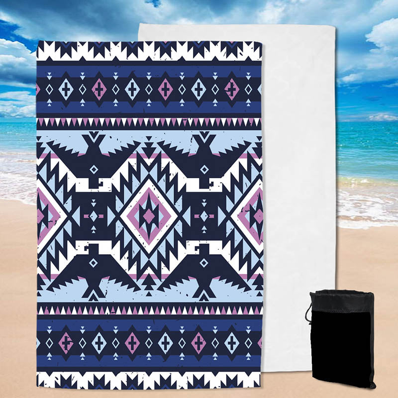 Powwow StorePBT0059 Pattern Native  Pool Beach Towel