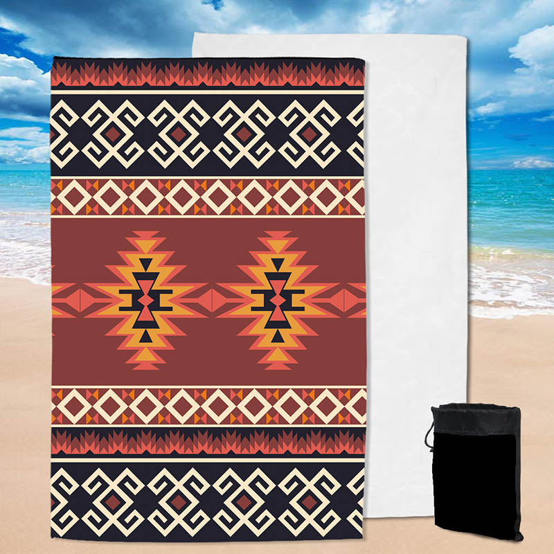 Powwow StorePBT0061 Pattern Native  Pool Beach Towel