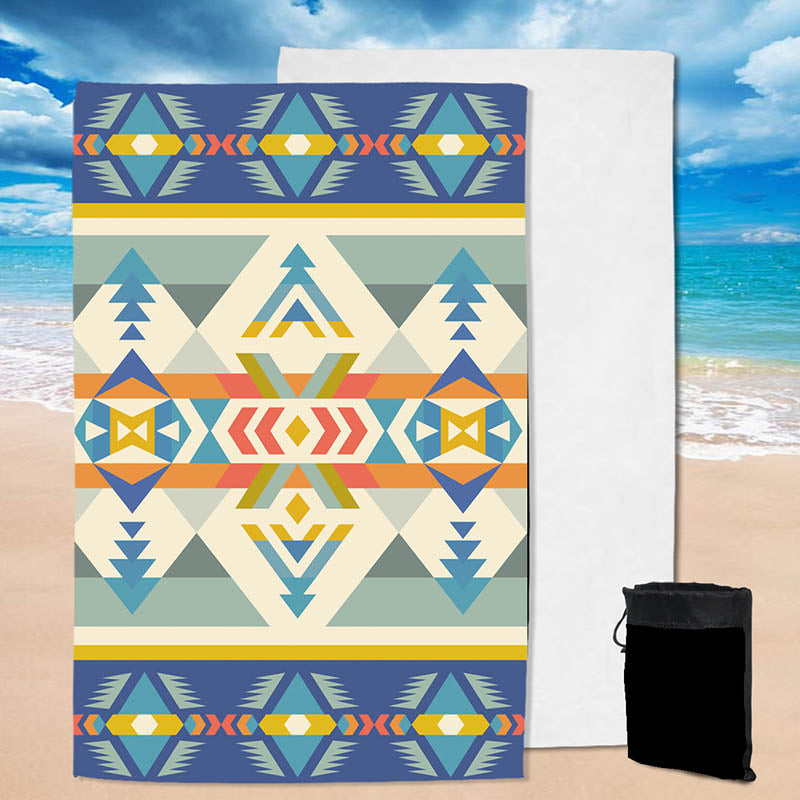 Powwow StorePBT0063 Pattern Native  Pool Beach Towel