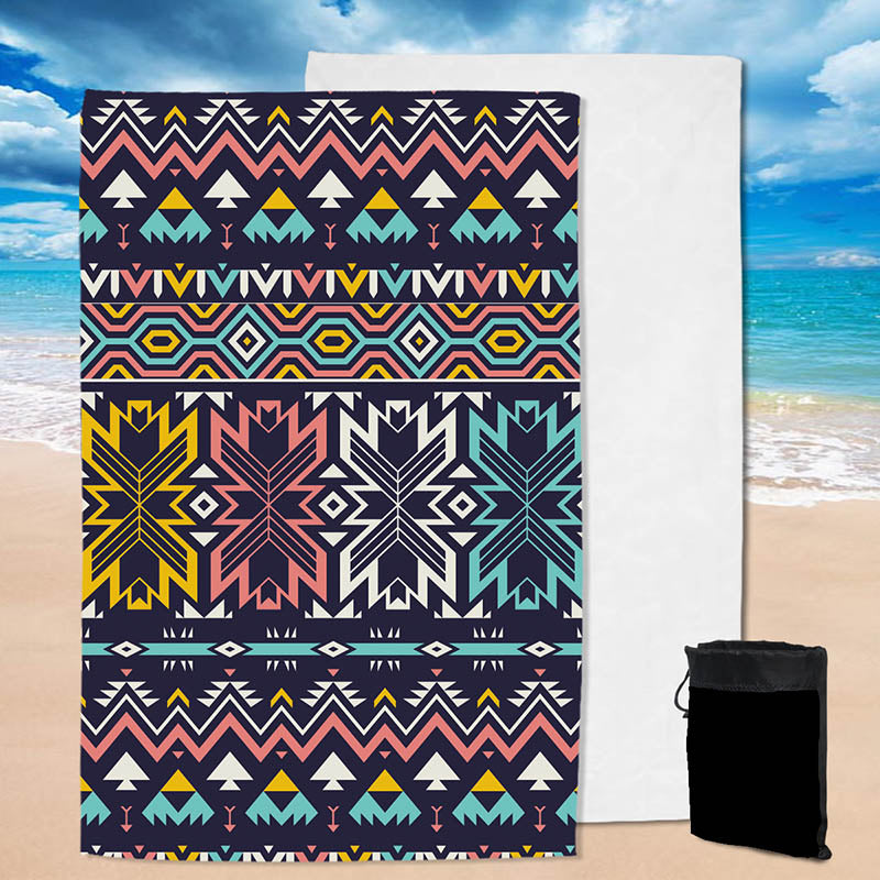 Powwow StorePBT0068 Pattern Native  Pool Beach Towel