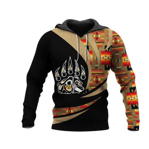 Powwow StoreHD0011935 Pattern Native Pride 3D Hoodie