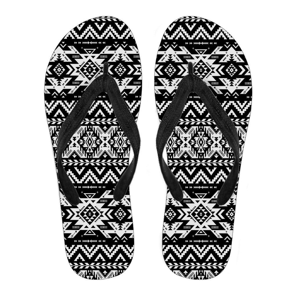 Powwow StoreGBNAT00441 Native Southwest Patterns  Flip Flops