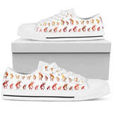 LTS0003 Southwest Kokopelli Native American Low Top Canvas Shoe