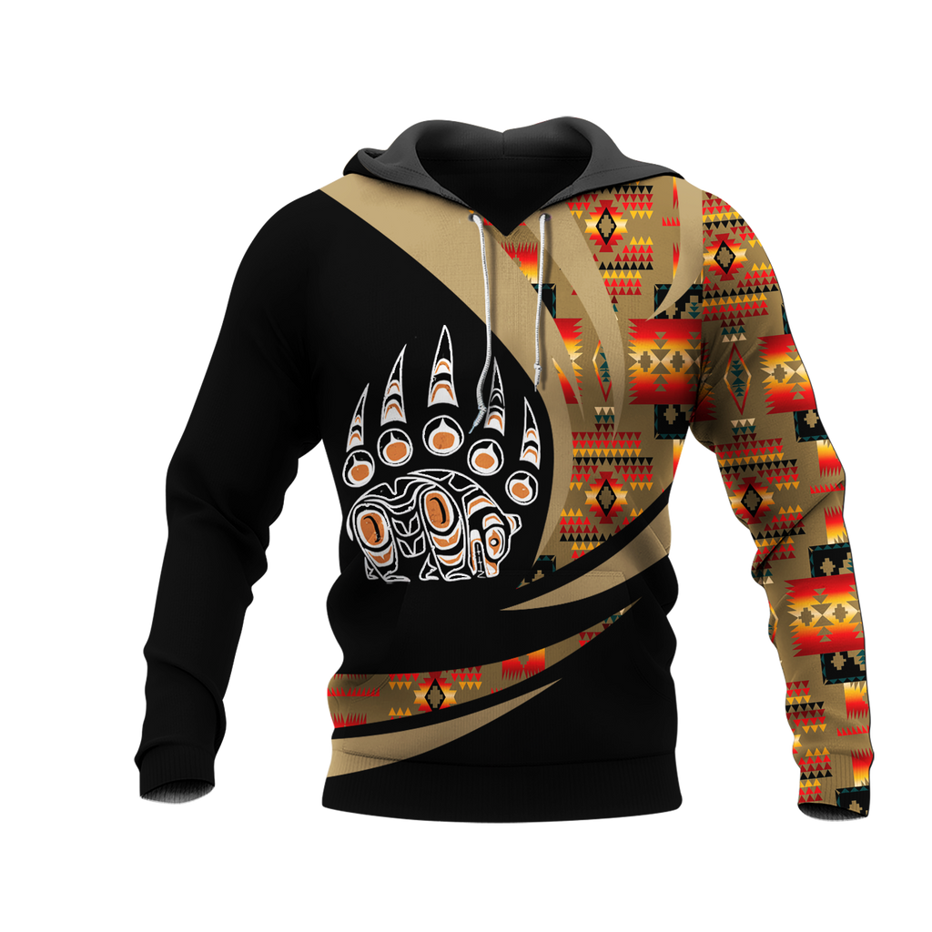 Powwow StoreHD0011936 Pattern Native Pride 3D Hoodie