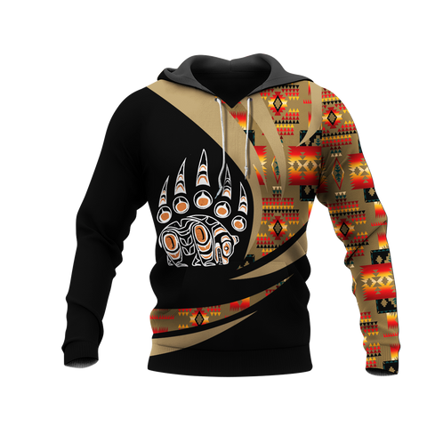 Powwow StoreHD0011936 Pattern Native Pride 3D Hoodie