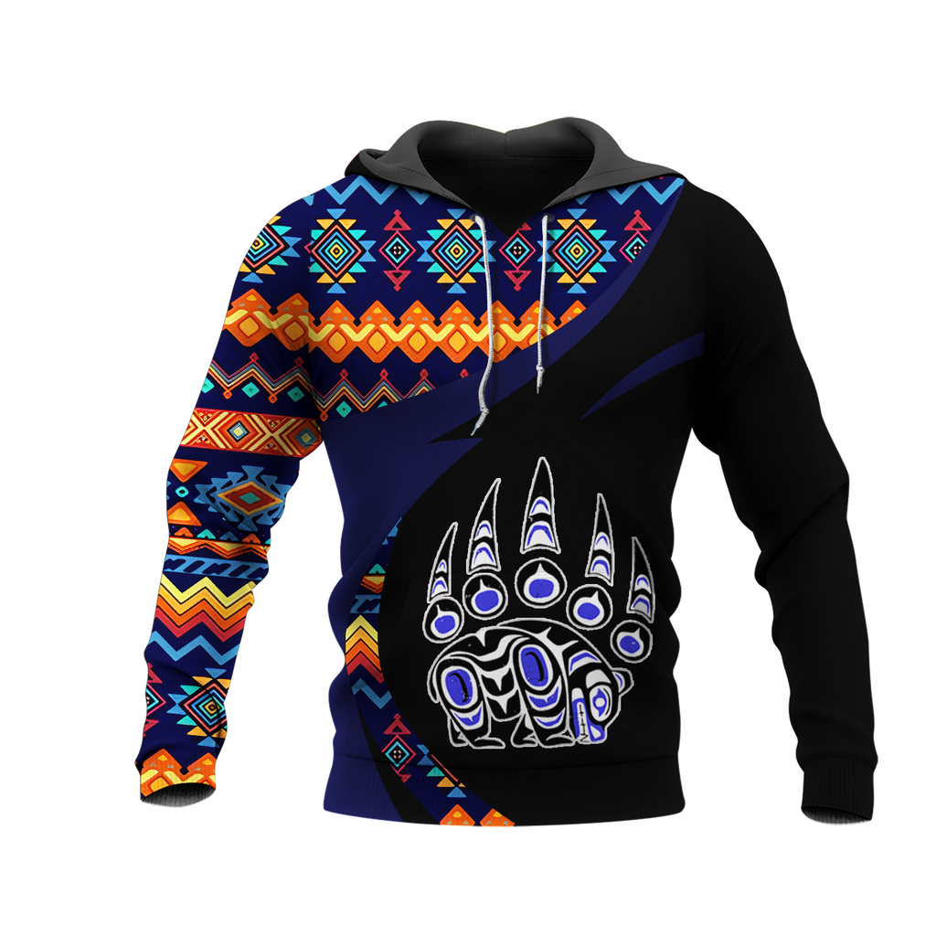 Powwow StoreHD0011390  Pattern Native Pride 3D Hoodie