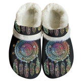 Powwow Storeccs0002 native american classic clogs with fleece shoes