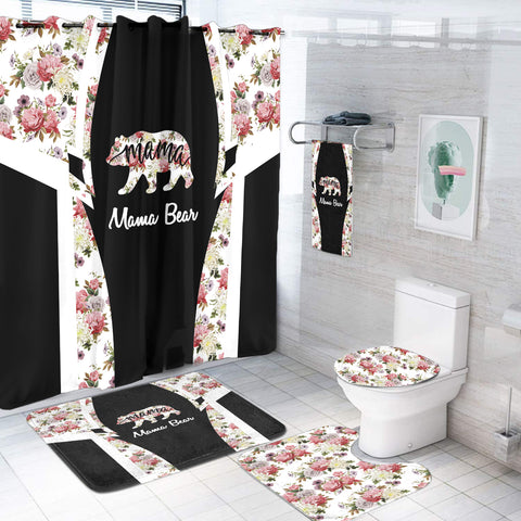 BS-000154 Pattern Native American Bathroom Set