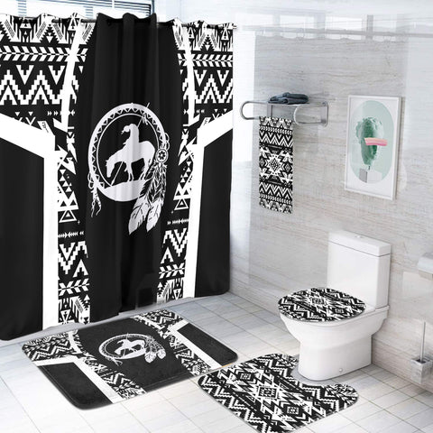 BS-000153 Pattern Native American Bathroom Set