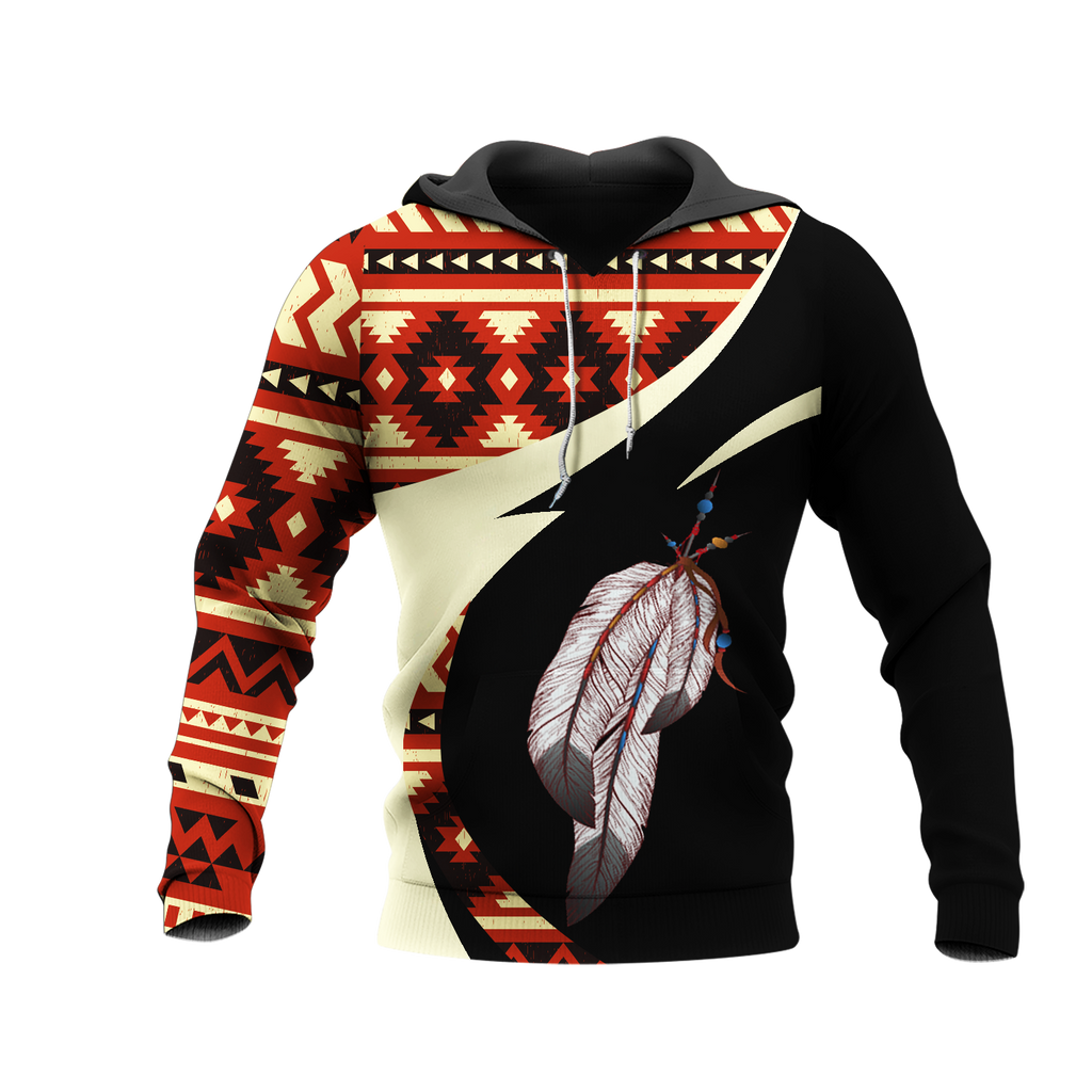 Powwow StoreHD0011395  Pattern Native Pride 3D Hoodie