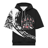 Powwow StoreHD0012361 Pattern Native Pride 3D Short  Hoodie