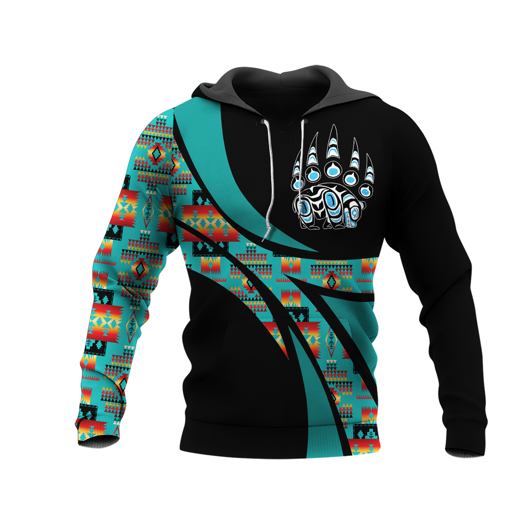 Powwow StoreHD0011836 Pattern Native Pride 3D Hoodie