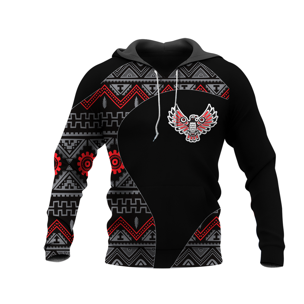 Powwow StoreHD0012471 Pattern Native Pride 3D Hoodie