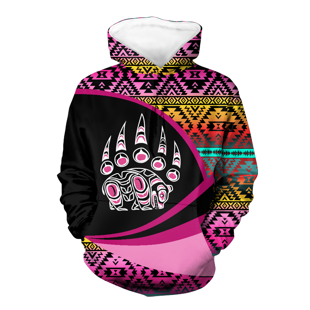 Powwow StoreHD0011345  Pattern Native Pride 3D Hoodie