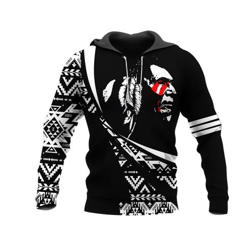 Powwow StoreHD0012045 Pattern Native Pride 3D Hoodie