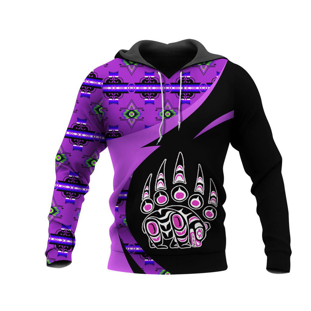 Powwow StoreHD0011274 Pattern Native Pride 3D Hoodie