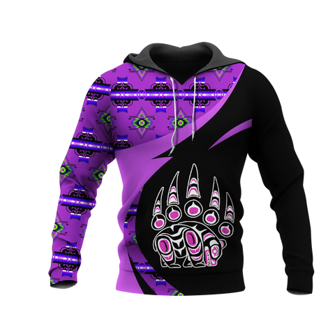 Powwow StoreHD0011274 Pattern Native Pride 3D Hoodie