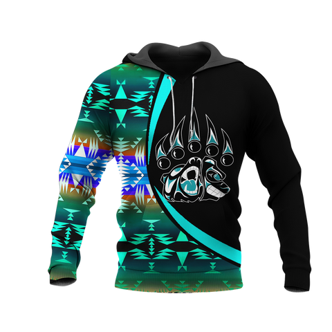 Powwow StoreHD0011592 Pattern Native Pride 3D Hoodie