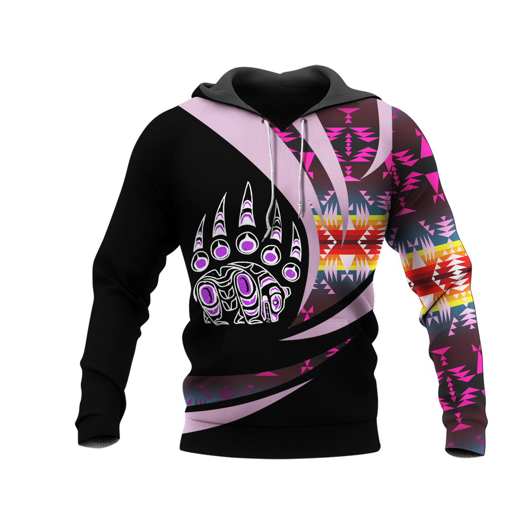 Powwow StoreHD0011944 Pattern Native Pride 3D Hoodie