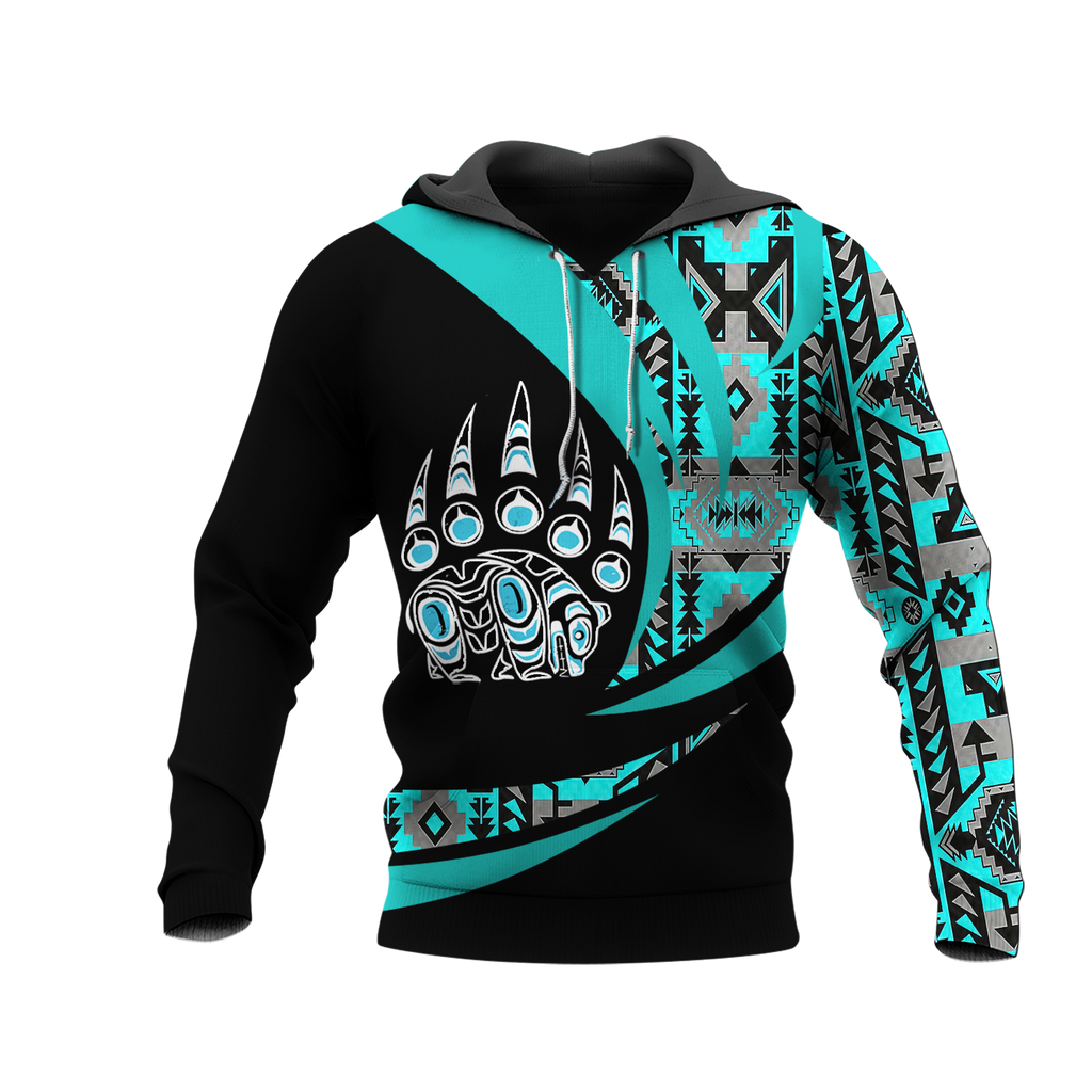 Powwow StoreHD0011943 Pattern Native Pride 3D Hoodie