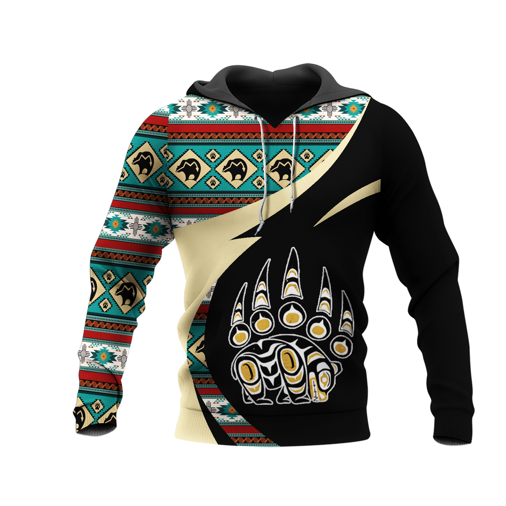 Powwow StoreHD0011399  Pattern Native Pride 3D Hoodie