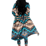 20191126_M03 Tribe Design Native American Cardigan Coat Long Pant Set