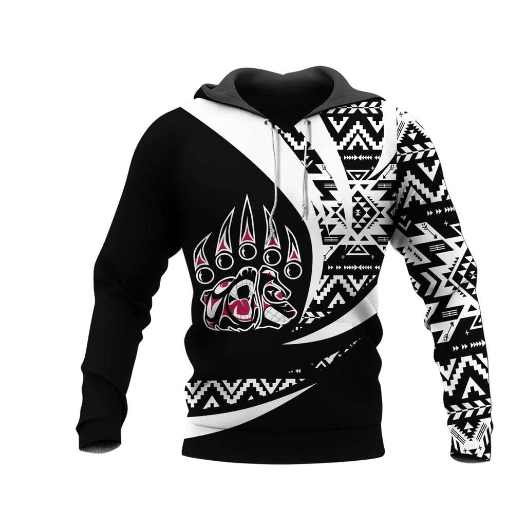 Powwow StoreHD0011952 Pattern Native Pride 3D Hoodie