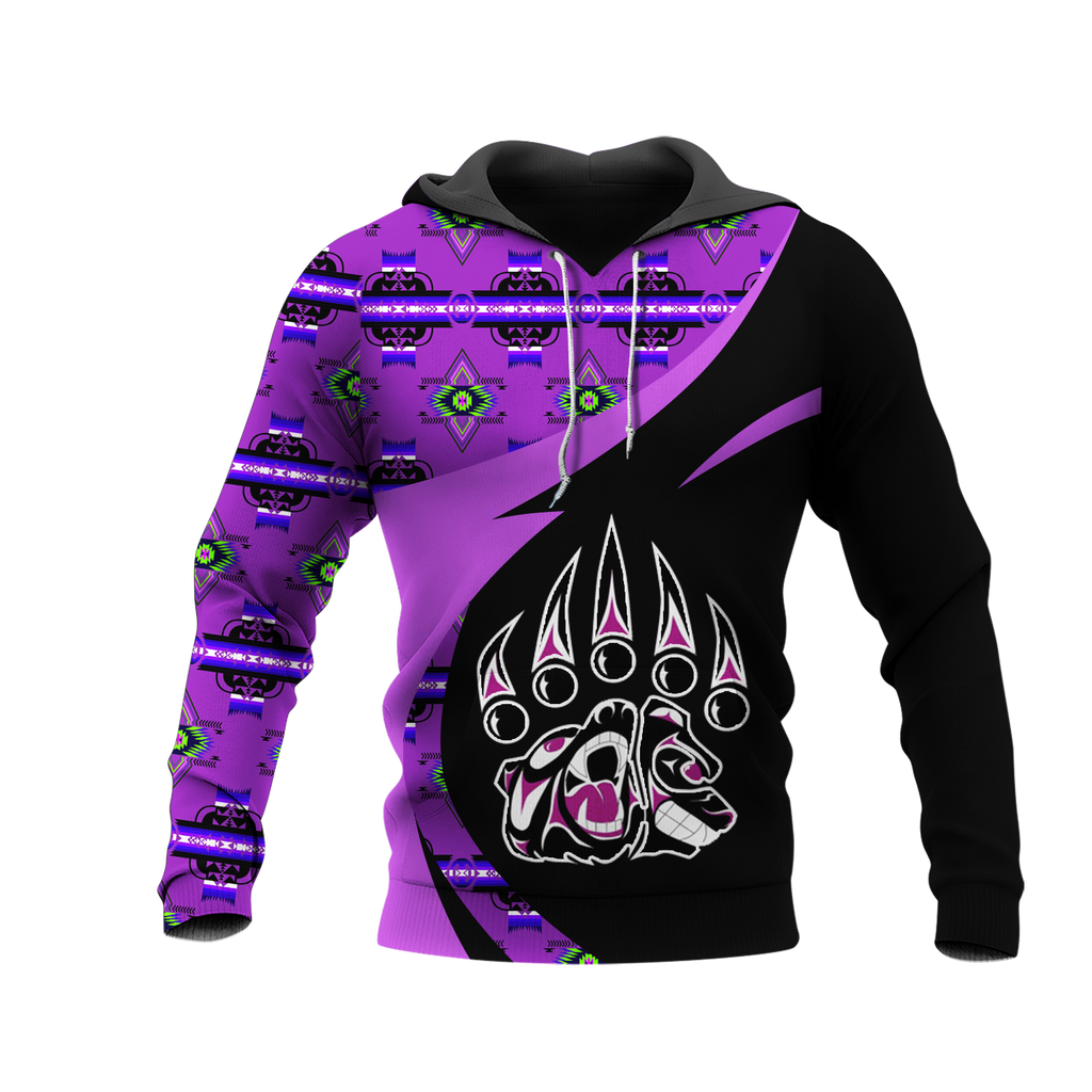 Powwow StoreHD0011275 Pattern Native Pride 3D Hoodie