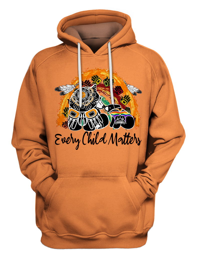 Powwow StoreHD000609 Orange Day Shirt,Every Child Matters TShirt  2D Hoodie