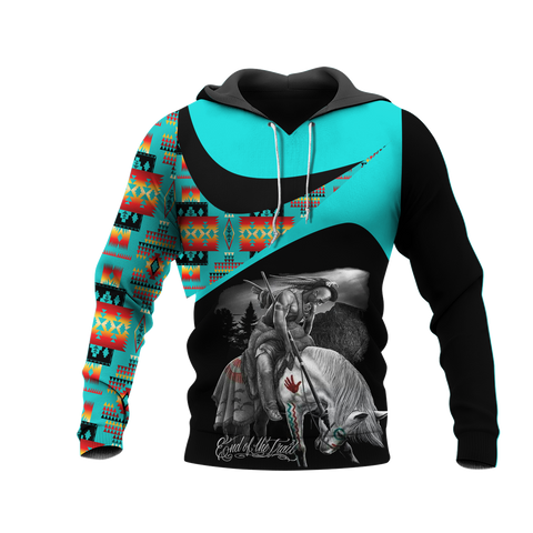 Powwow StoreHD0011413 Pattern Native Pride 3D Hoodie