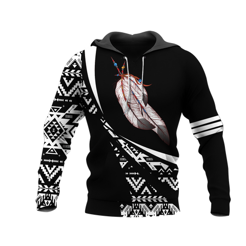 Powwow StoreHD0012046 Pattern Native Pride 3D Hoodie