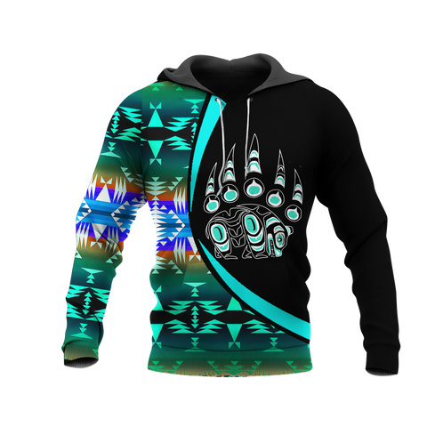 Powwow StoreHD0011594 Pattern Native Pride 3D Hoodie