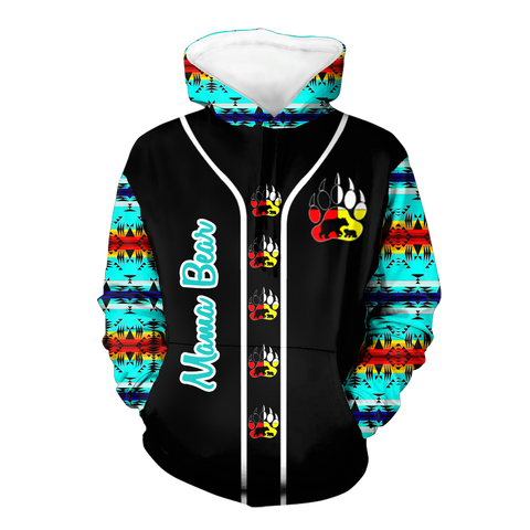 Powwow StoreHD0011921 Pattern Native Pride 3D Hoodie