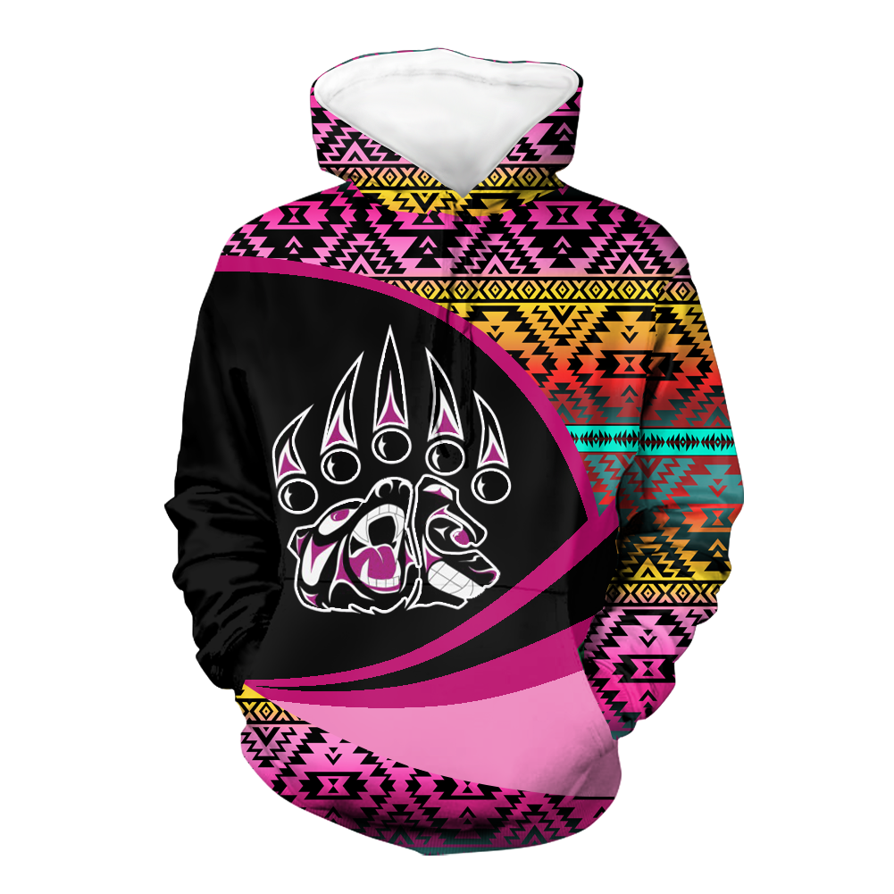 Powwow StoreHD0011346  Pattern Native Pride 3D Hoodie