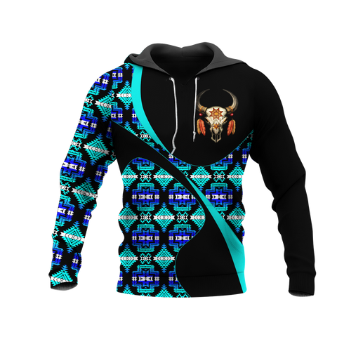 Powwow StoreHD0011475 Pattern Native Pride 3D Hoodie