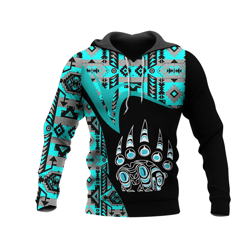 Powwow StoreHD0011528 Pattern Native Pride 3D Hoodie