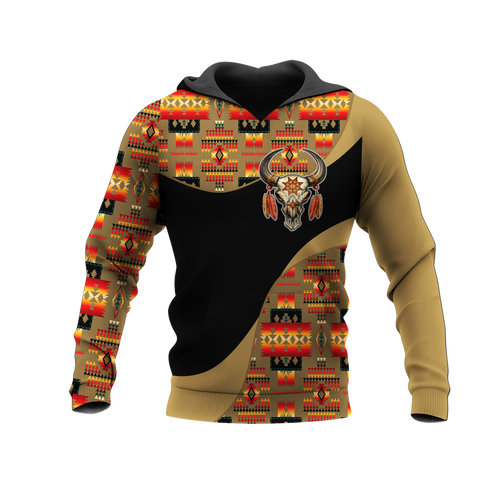 Powwow StoreHD0011993 Pattern Native Pride 3D Hoodie