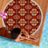 Powwow Storegb nat00402 02 native american design beach blanket