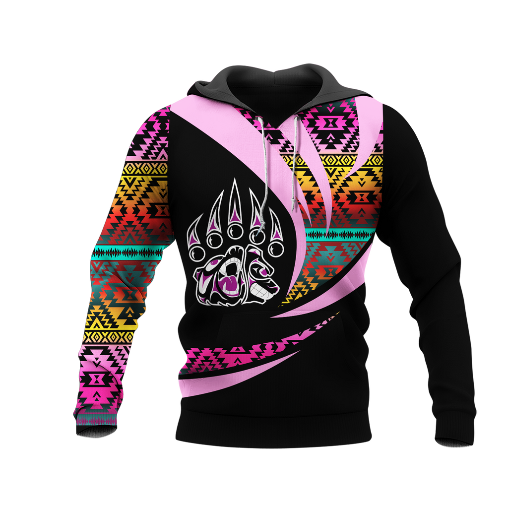 Powwow StoreHD0011956 Pattern Native Pride 3D Hoodie