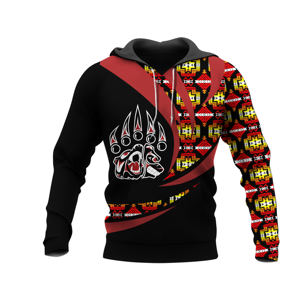 Powwow StoreHD0011961 Pattern Native Pride 3D Hoodie