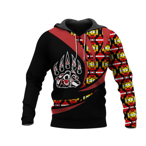 Powwow StoreHD0011961 Pattern Native Pride 3D Hoodie