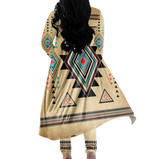 Powwow Storegb nat00076 tribe design native american cardigan coat long pant set