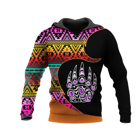 Powwow StoreHD0011208 Pattern Native Pride 3D Hoodie