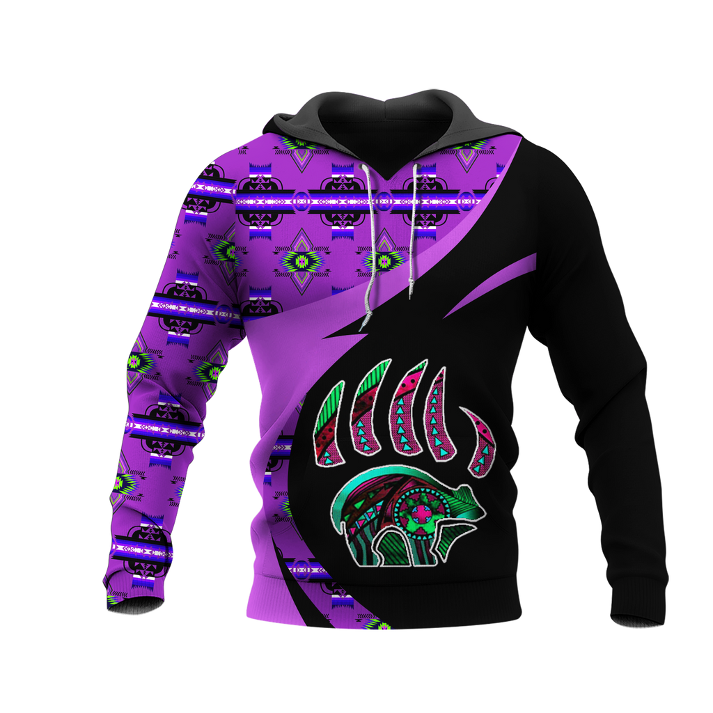 Powwow StoreHD0011276 Pattern Native Pride 3D Hoodie