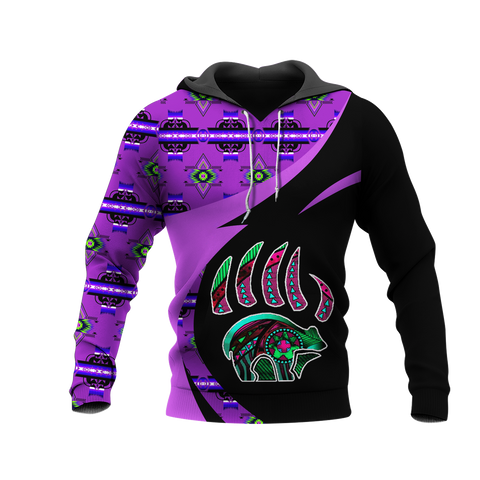 Powwow StoreHD0011276 Pattern Native Pride 3D Hoodie