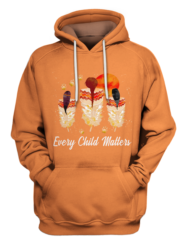 Powwow StoreHD000610 Orange Day Shirt,Every Child Matters TShirt  2D Hoodie